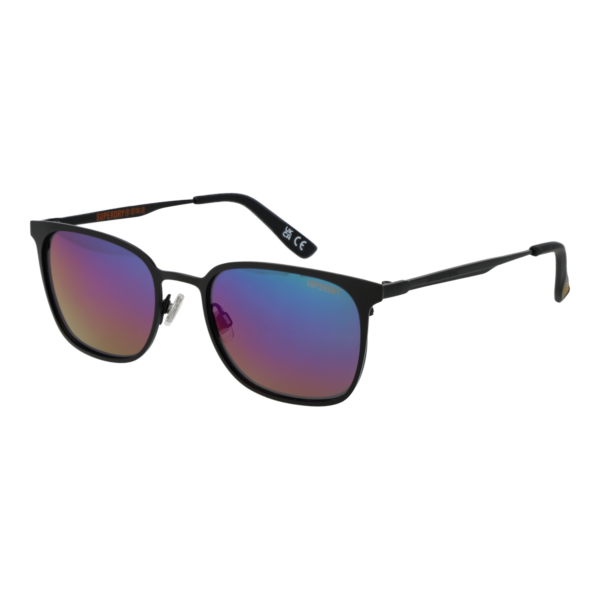 Superdry Sonnenbrille SDS Vintageduo 53027 – 45° Seitenansicht Superdry Quadrat Sonnenbrille SDS Vintageduo 53027 in Schwarz – 45° Seitenansicht