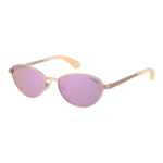 Superdry Oval Sonnenbrille SDS 5002 52072 in Rosé Gold – 45° Seitenansicht