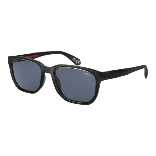 Superdry Sonnenbrille SDS 5003 54108 – 45° Seitenansicht Superdry Rechteck Sonnenbrille SDS 5003 54108 in Schwarz – 45° Seitenansicht