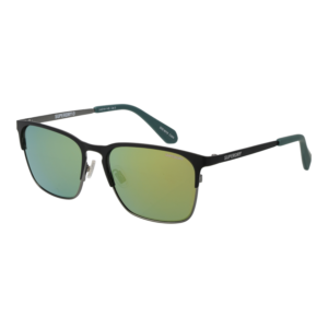 Superdry Browline Sonnenbrille SDS 5019 54005 in Schwarz – 45° Seitenansicht