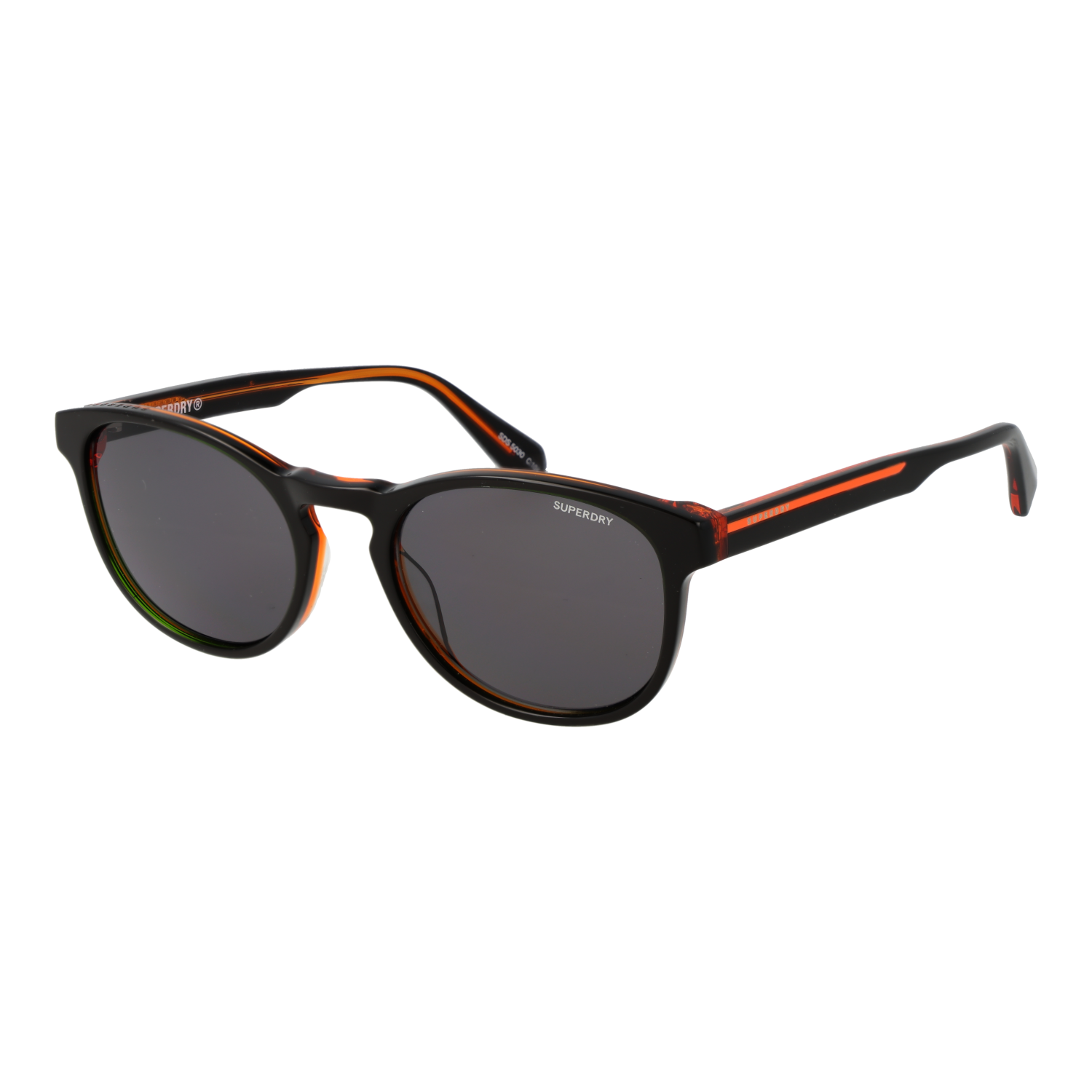 Superdry Panto Sonnenbrille SDS 5030 53104 in Orange – 45° Seitenansicht