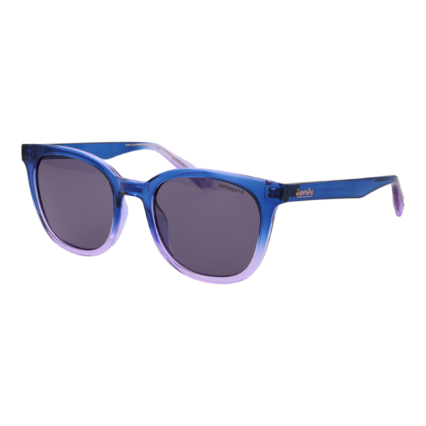 Superdry Quadrat Sonnenbrille SDS 5032 53153 in Mehrfarbig – 45° Seitenansicht