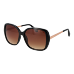 Superdry Quadrat Sonnenbrille SDS 5035 57104 in Schwarz – 45° Seitenansicht