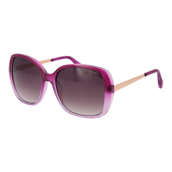 Superdry Sonnenbrille SDS 5035 57161 – 45° Seitenansicht Superdry Schmetterling Sonnenbrille SDS 5035 57161 in Lila – 45° Seitenansicht