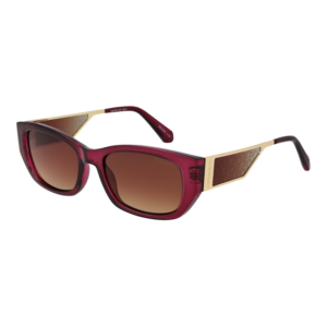 Superdry Rechteck Sonnenbrille SDS 5036 54161 in Lila – 45° Seitenansicht