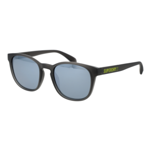 Superdry Quadrat Sonnenbrille SDS 5038 51165 in Grau – 45° Seitenansicht