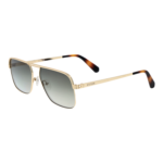 Guess Quadrat Sonnenbrille GU6939 5832P in Gold – 45° Seitenansicht