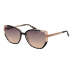 Guess Katzenaugen Sonnenbrille GU7882 5501Z in Schwarz – 45° Seitenansicht