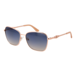 Guess Quadrat Sonnenbrille GU7884 5728W in Rosé Gold – 45° Seitenansicht