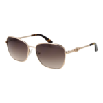Guess Quadrat Sonnenbrille GU7884 5732F in Gold – 45° Seitenansicht