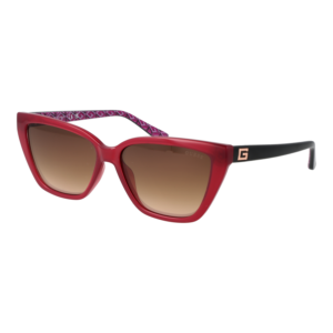 Guess Katzenaugen Sonnenbrille GU7919 5869G in Rot – 45° Seitenansicht