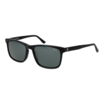 BMW Rechteck Sonnenbrille BW0053-H 5501A in Schwarz – 45° Seitenansicht