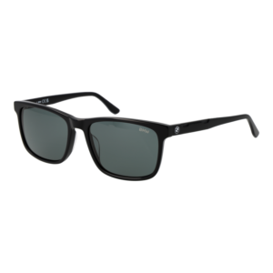 BMW Rechteck Sonnenbrille BW0053-H 5501A in Schwarz – 45° Seitenansicht