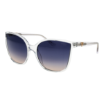 Guess Schmetterling Sonnenbrille GU00144 6026B in Transparent – 45° Seitenansicht