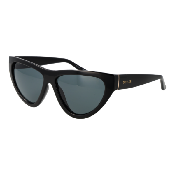 Guess Sonnenbrille GU00152 5701A – 45° Seitenansicht Guess Geometric Sonnenbrille GU00152 5701A in Schwarz – 45° Seitenansicht