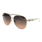 Guess Pilotenbrille Sonnenbrille GU00158 6132B in Gold – 45° Seitenansicht