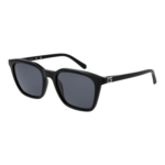 Guess Quadrat Sonnenbrille GU00170 5301D in Schwarz – 45° Seitenansicht