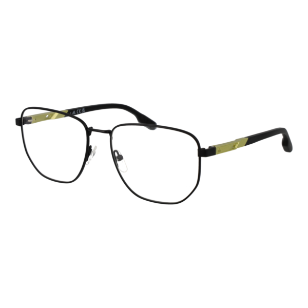 Adidas Sport Brille SP5075 56002 – 45° Seitenansicht Adidas Sport )} Brille SP5075 56002 in Schwarz