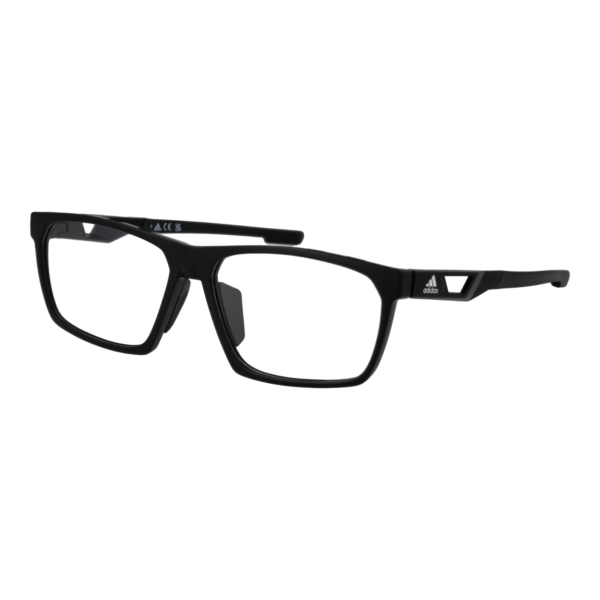 Adidas Sport Brille SP5087-H 59002 – 45° Seitenansicht Adidas Sport )} Brille SP5087-H 59002 in Schwarz