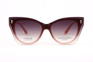 Ana Hickmann )} Brille AH6548GT 53H02 & AH6548 53H02G in Grün