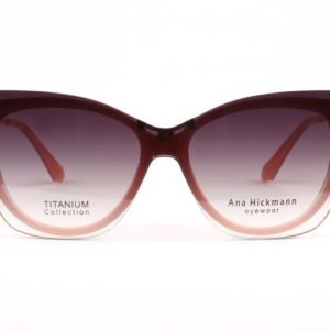 Ana Hickmann )} Brille AH6548GT 53H02 & AH6548 53H02G in Grün