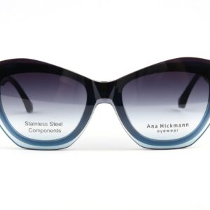 Ana Hickmann )} Brille AH6581G 52H01 & AH6581G 52H01G in Blau