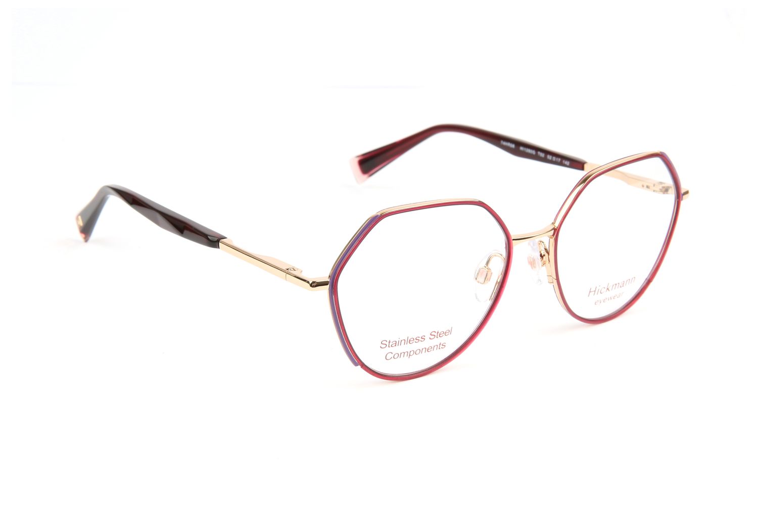 Ana Hickmann )} Brille HI1260G 53T02 & HI1260G 53T02G in Lila
