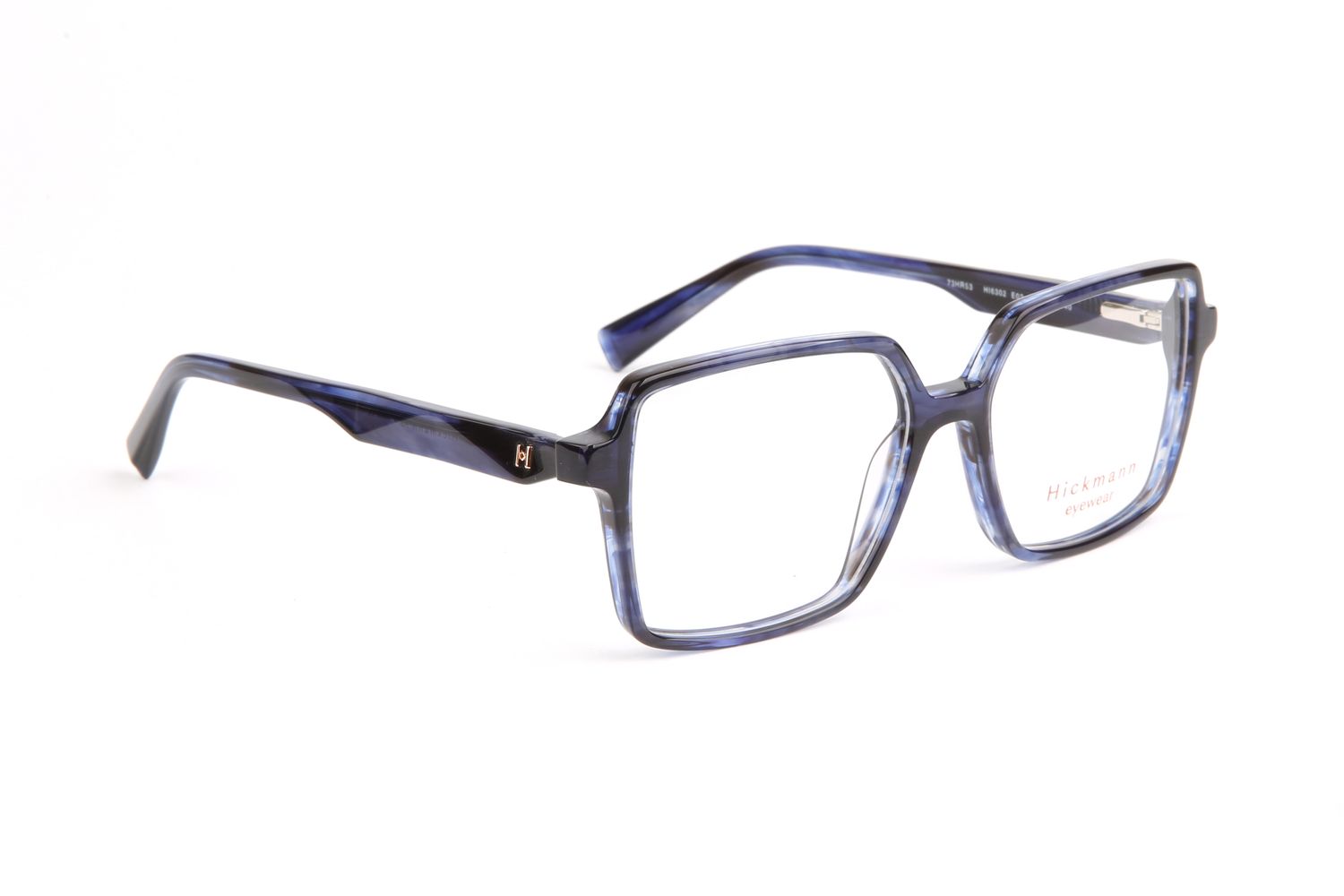 Ana Hickmann )} Brille HI6302 53E02 in Blau