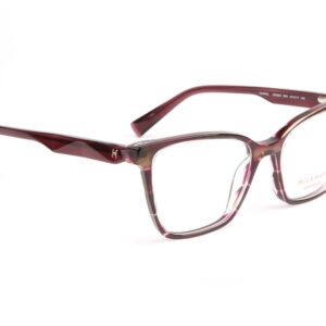 Ana Hickmann )} Brille HI6303 53E02 in Braun
