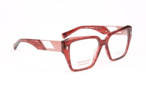 Ana Hickmann )} Brille HI6309G 53E01 in Rot