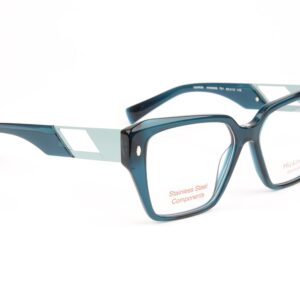 Ana Hickmann )} Brille HI6309G 53T01 in Blau