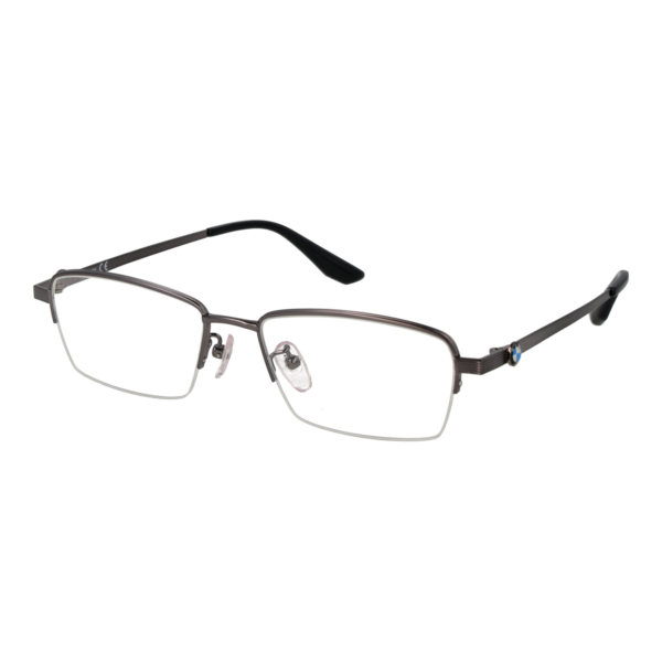 BMW Brille BW5040-H 55012 – 45° Seitenansicht BMW )} Brille BW5040-H 55012 in Gunmetal