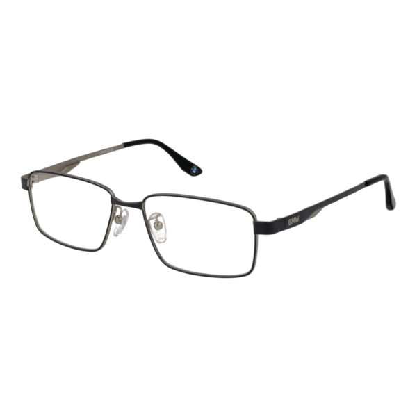 BMW Brille BW5071-H 56020 – 45° Seitenansicht BMW )} Brille BW5071-H 56020 in Gunmetal