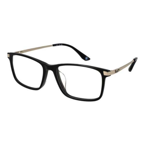 BMW Brille BW5073-H 56001 – 45° Seitenansicht BMW )} Brille BW5073-H 56001 in Schwarz
