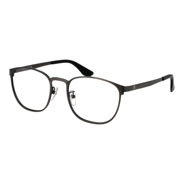 BMW Brille BW5076-H 53091 – 45° Seitenansicht BMW )} Brille BW5076-H 53091 in Gunmetal