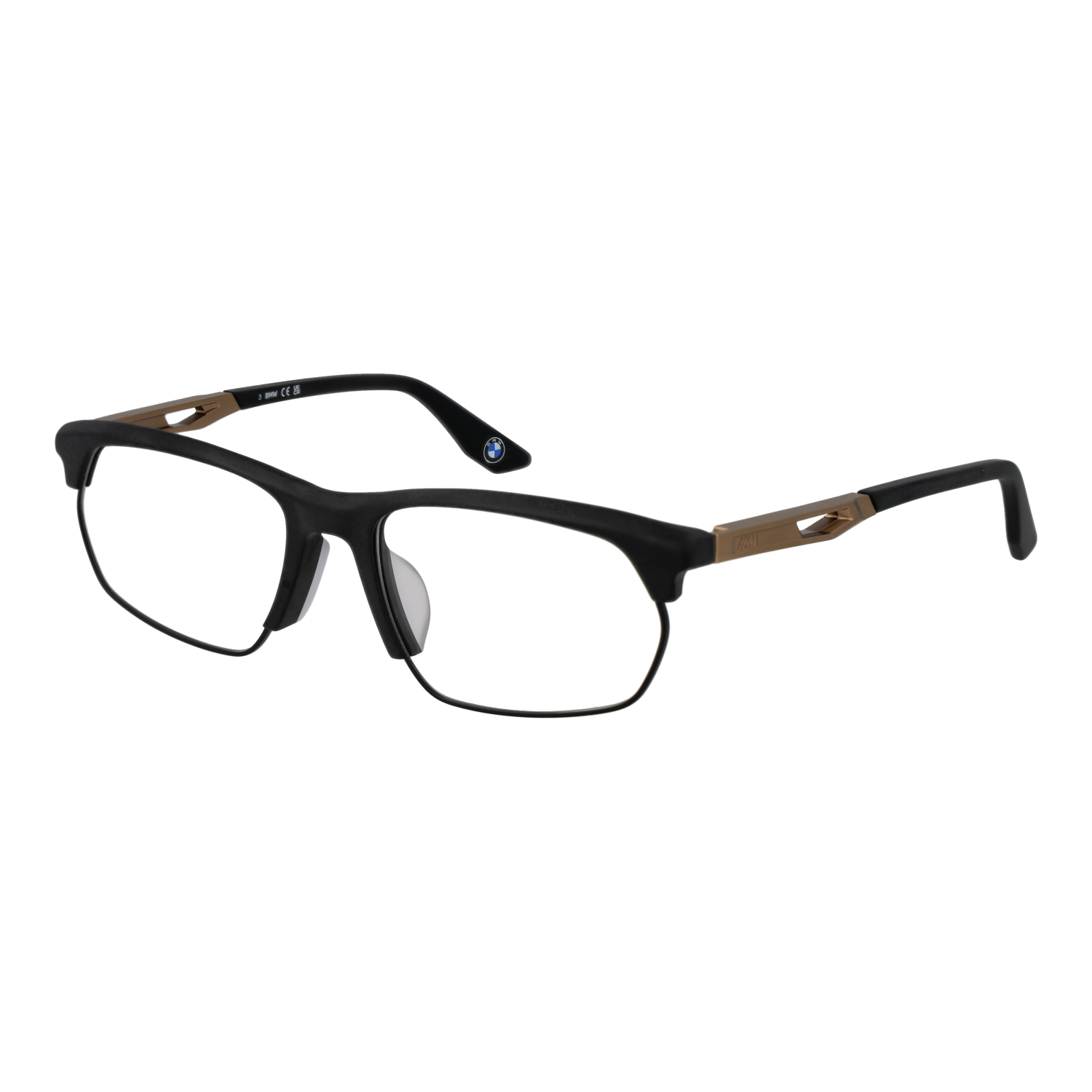 BMW )} Brille BW5082-H 56002 in Schwarz
