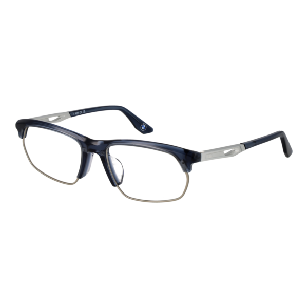 BMW Brille BW5082-H 56090 – 45° Seitenansicht BMW )} Brille BW5082-H 56090 in Blau