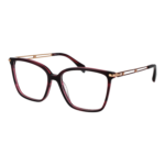 Bulget )} Brille BG6557 55E02 in Burgunder
