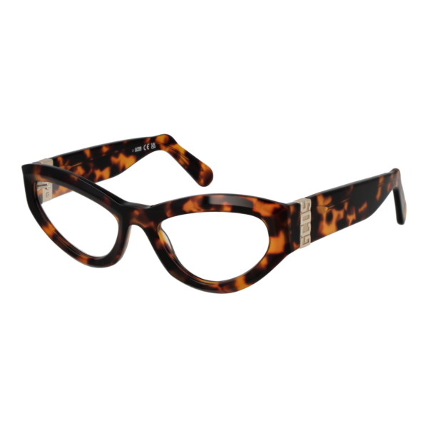 GCDS Brille GD5024 53052 – 45° Seitenansicht GCDS )} Brille GD5024 53052 in Braun