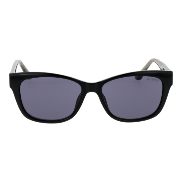 Guess Sonnenbrille GU00145 5401A – Frontansicht mit Kunststoff Rahmen und Grau Gläsern