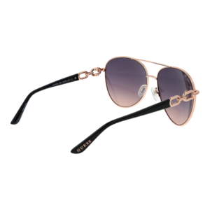 Rückansicht der Guess Sonnenbrille GU00158 6128B – Metall Rahmen