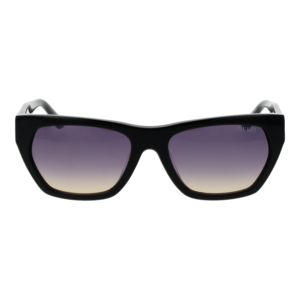 Guess Sonnenbrille GU00203-H 5601B – Frontansicht mit Azetat Rahmen und Grau Gläsern
