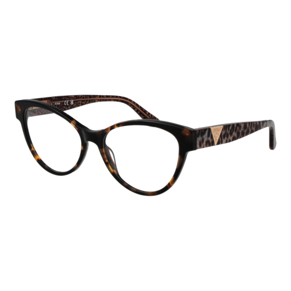 Guess Brille GU2826 55052 – 45° Seitenansicht Guess )} Brille GU2826 55052 in Braun