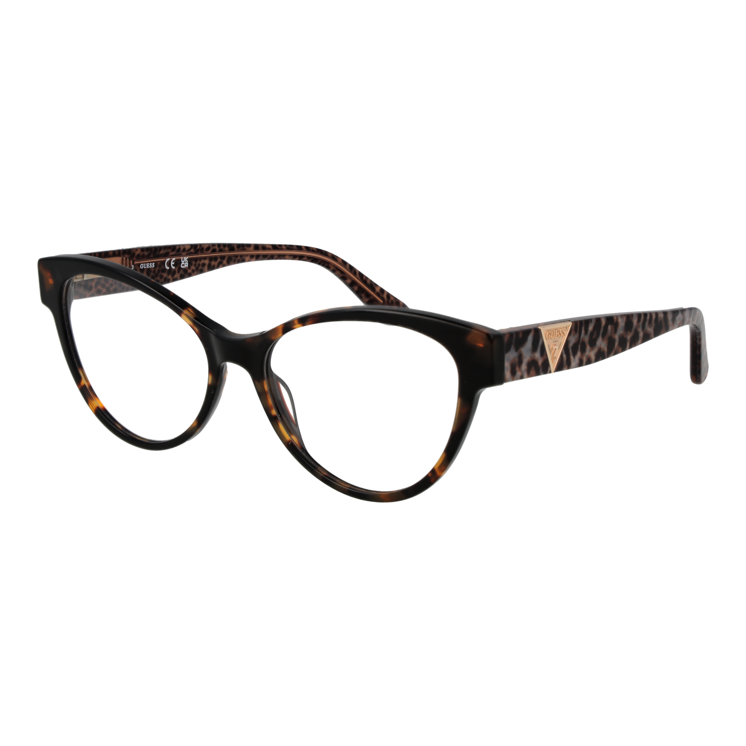 Guess )} Brille GU2826 55052 in Braun