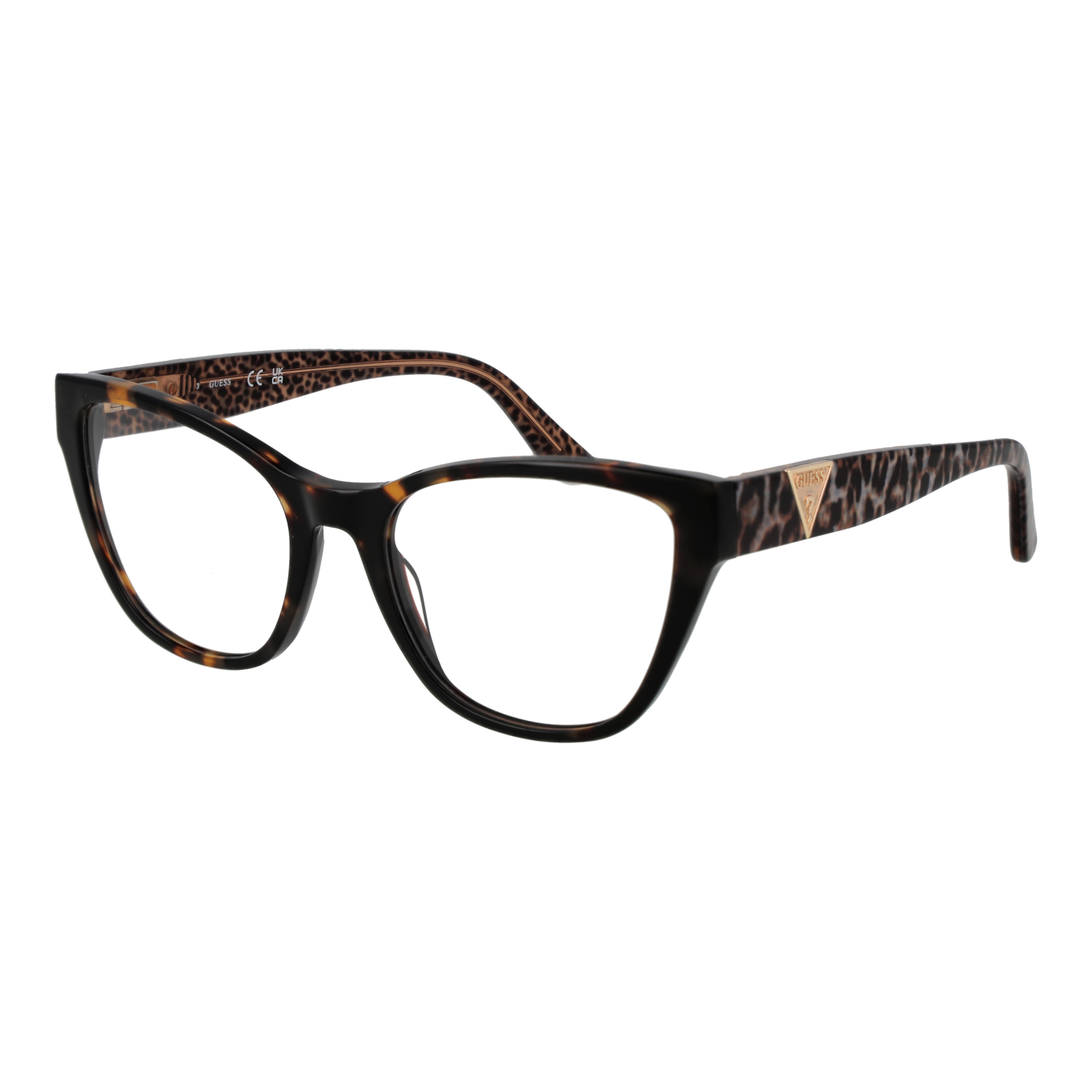 Guess )} Brille GU2828 53052 in Braun