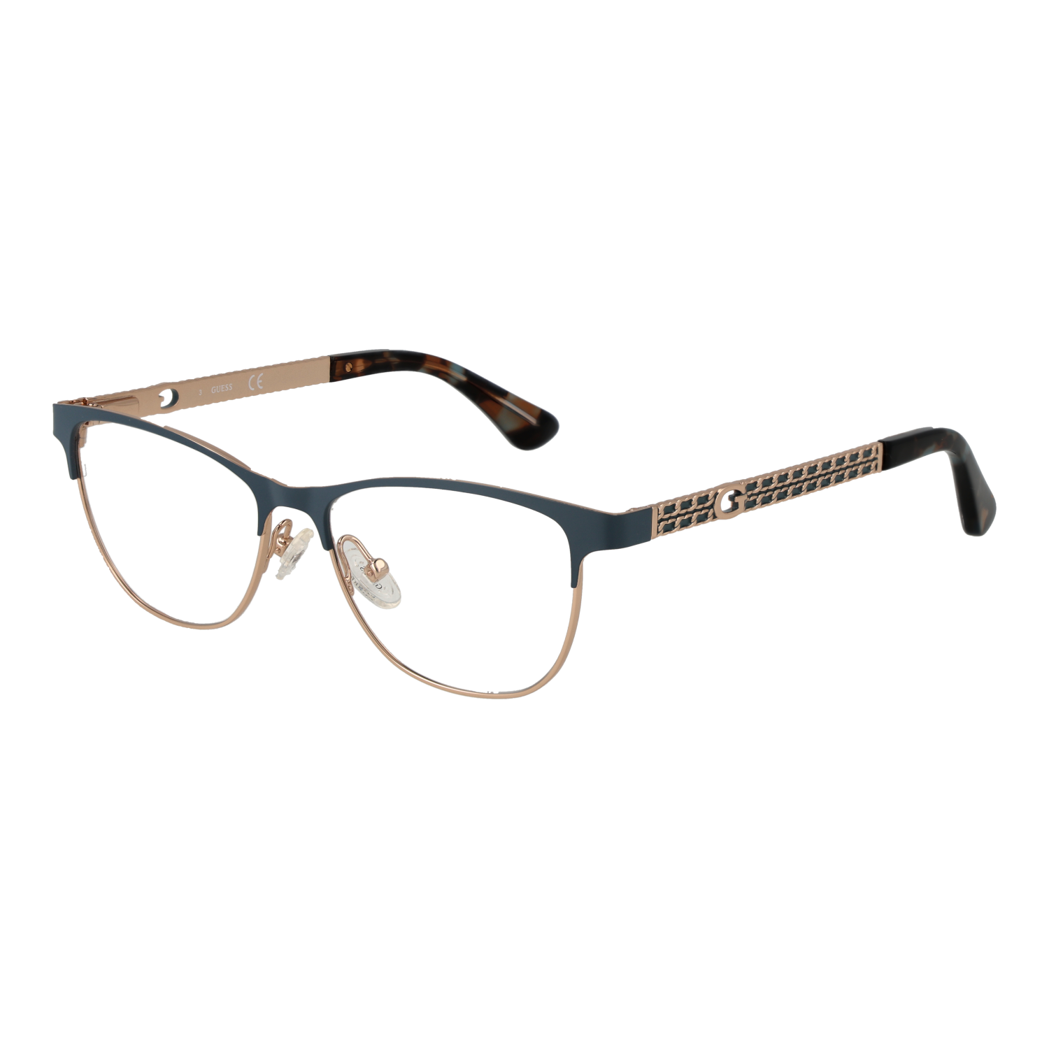 Guess )} Brille GU2883 49091 in Rosé Gold