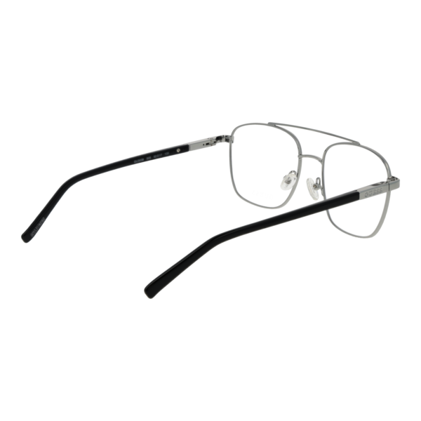 Frontansicht der Guess Brille GU3038 52005 – Rahmen Edelstahl