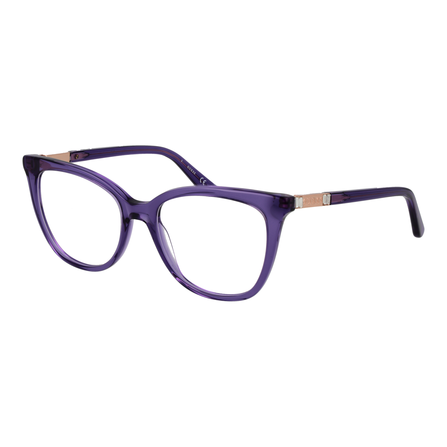 Guess )} Brille GU50197 52081 in Lila