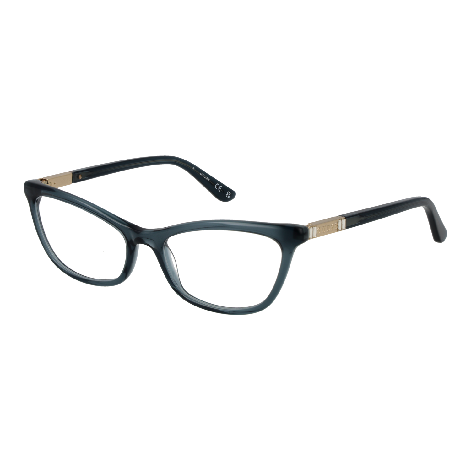 Guess )} Brille GU50198 52090 in Blau