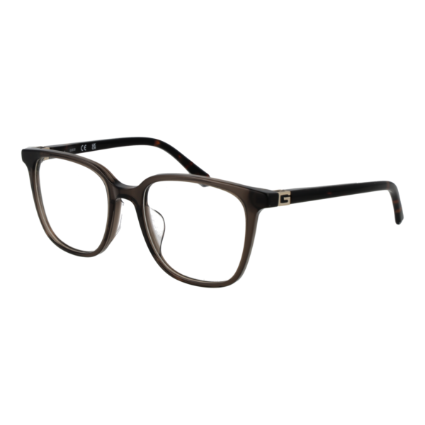 Guess Brille GU50205-D 53093 – 45° Seitenansicht Guess )} Brille GU50205-D 53093 in Braun